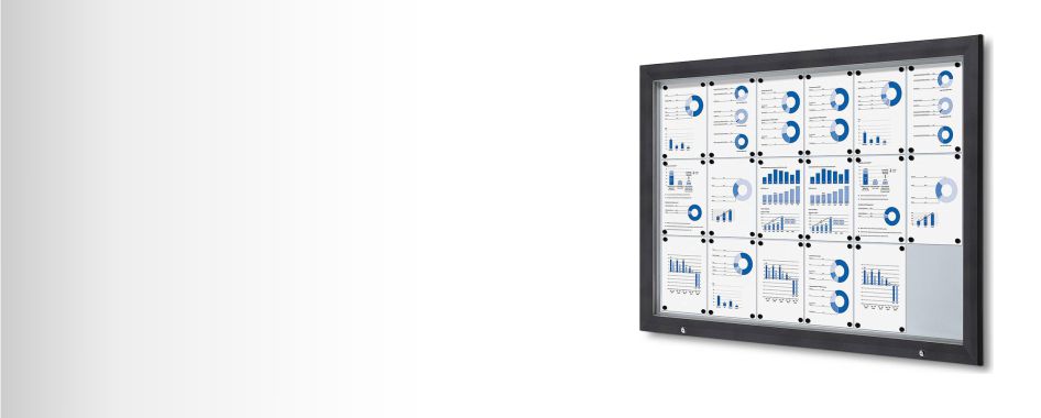 Exteriérová vitríny SCT - 18xA4